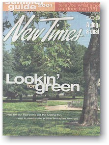 New Times cover May 24-31, 2001